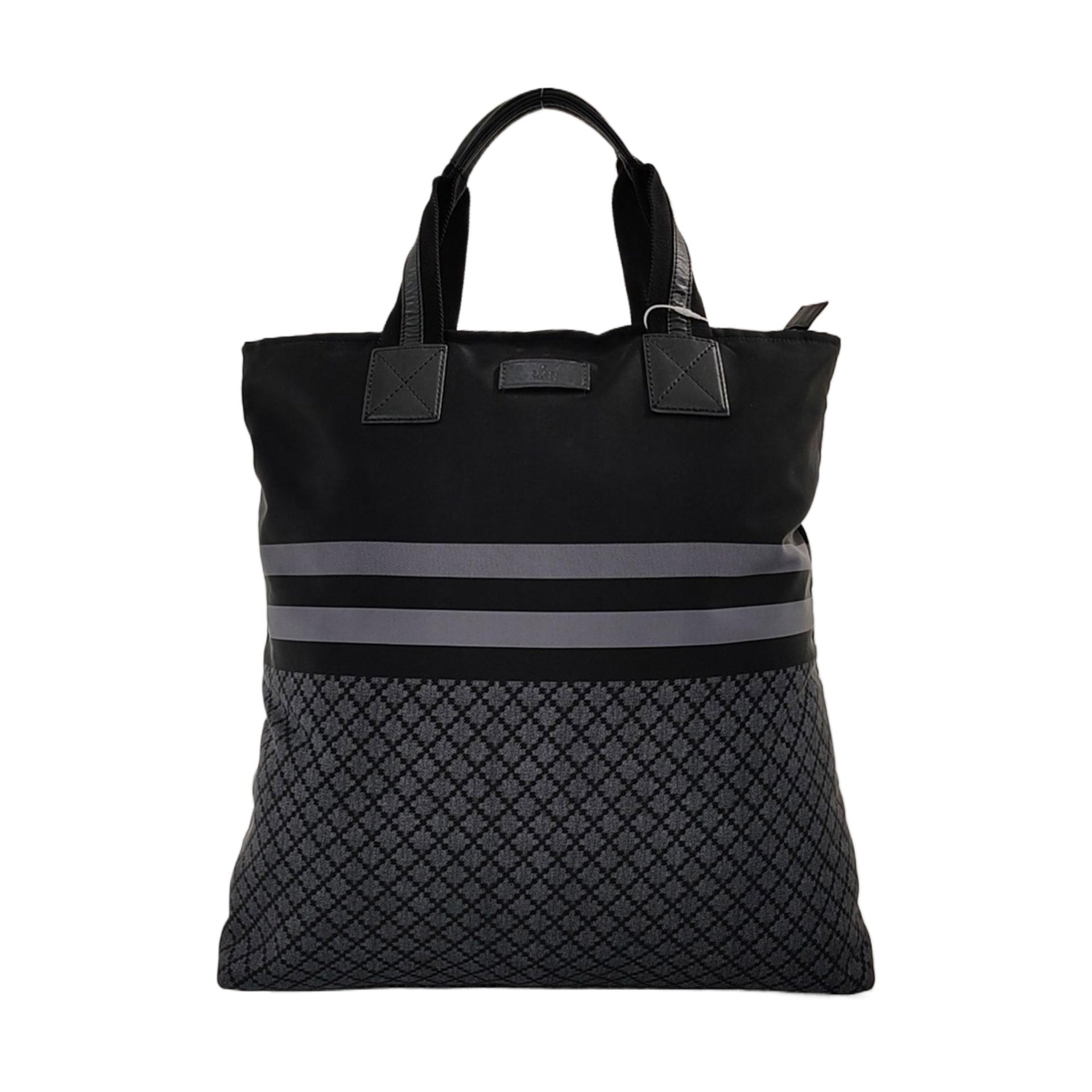 gucci travel tote bag Nylon Black – Looply