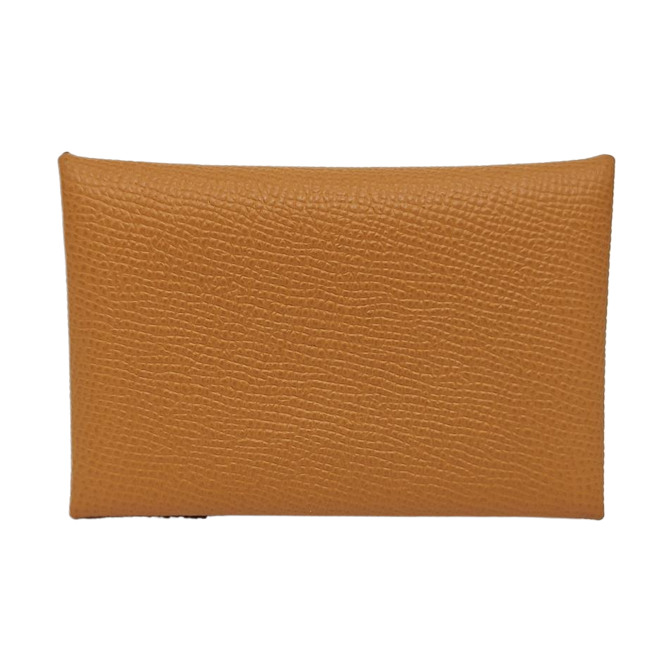 Calvi Epsom Brown Card Holder
