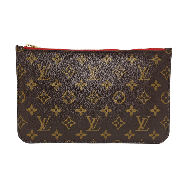 NEVERFULL PM Monogram Coated Canvas Brown