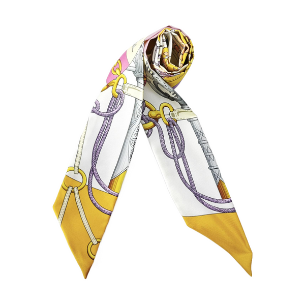 Mulberry Silk Silk Scarf Multicolor
