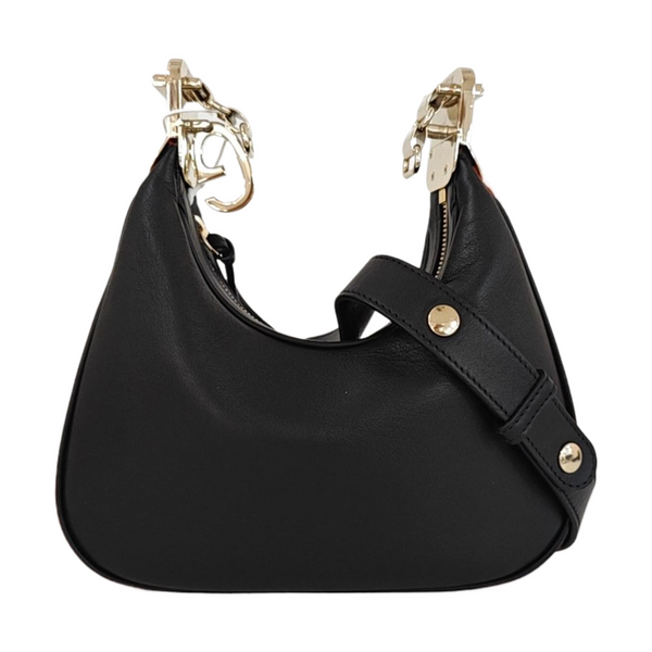Calfskin Shoulder Bag Black
