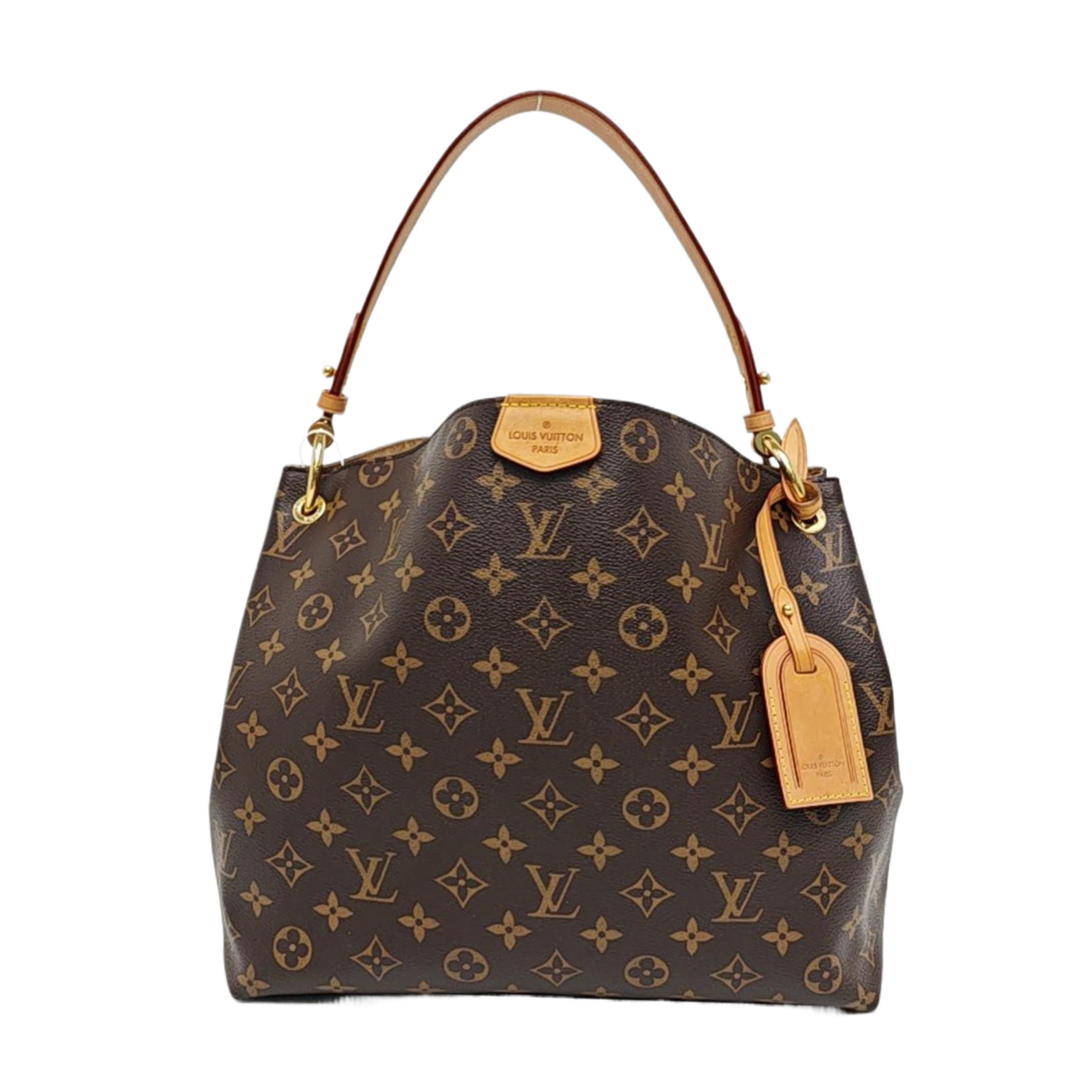 GRACEFUL TPM Monogram Coated Canvas Brown