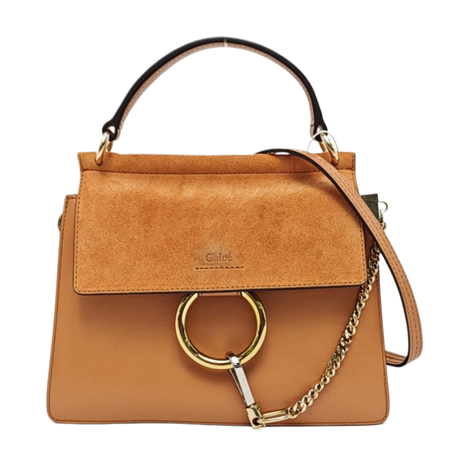 Faye Small Calfskin Brown