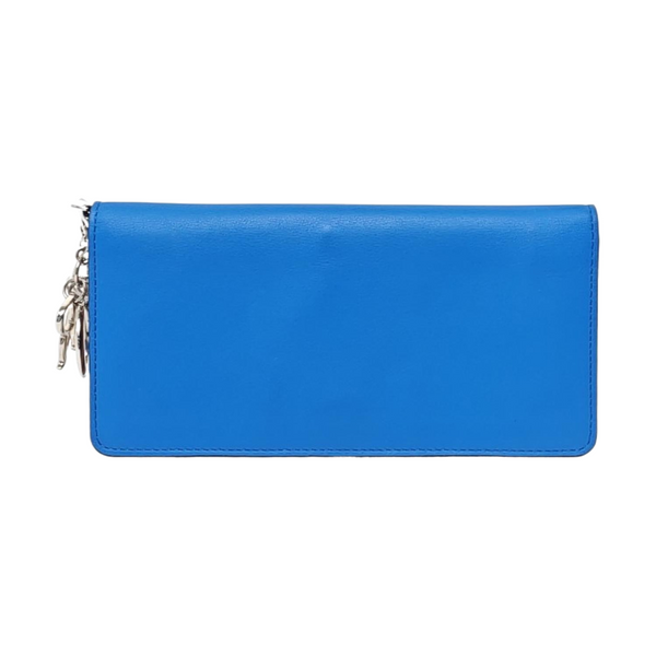 Calfskin Wallet Blue