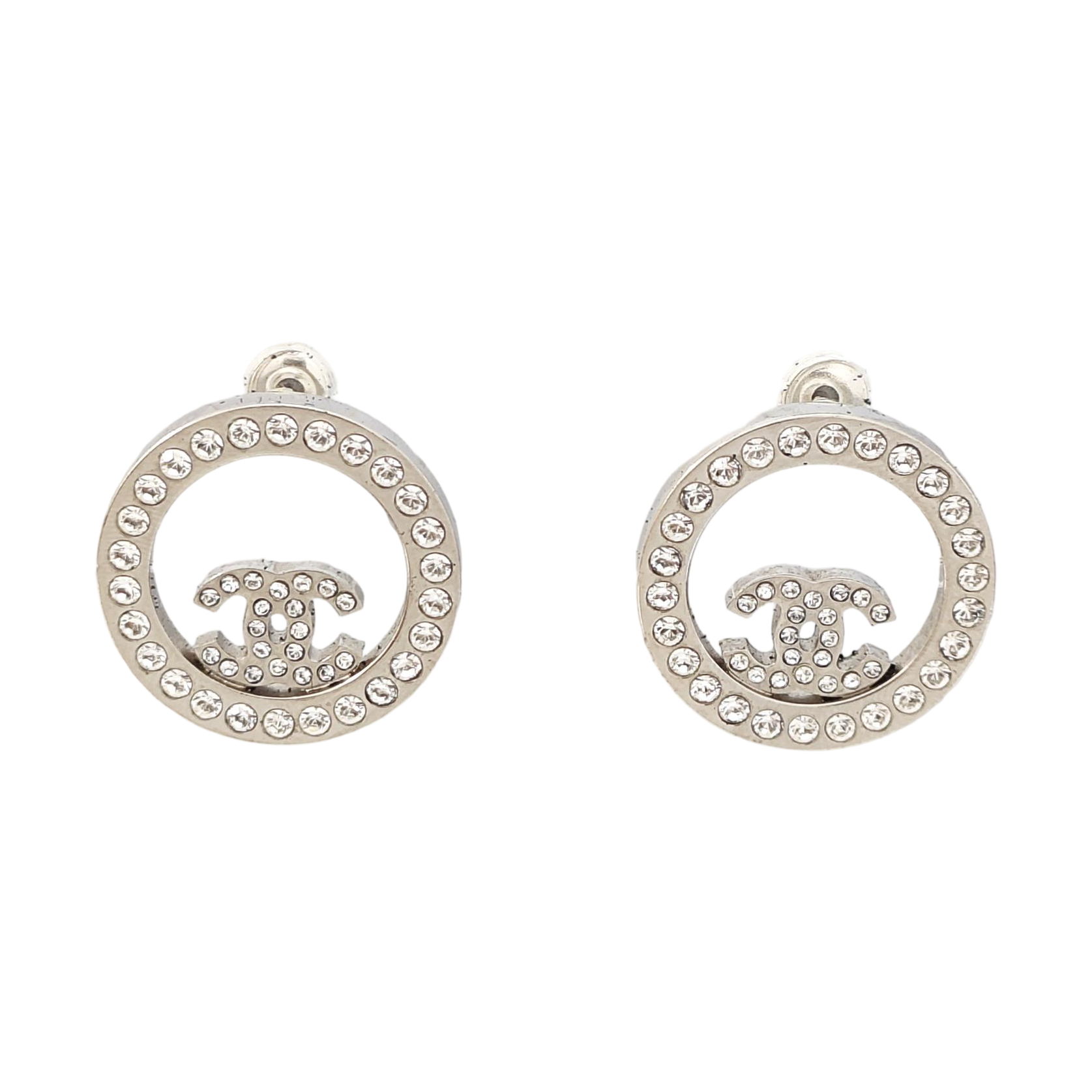Metal Silver Stud Earrings