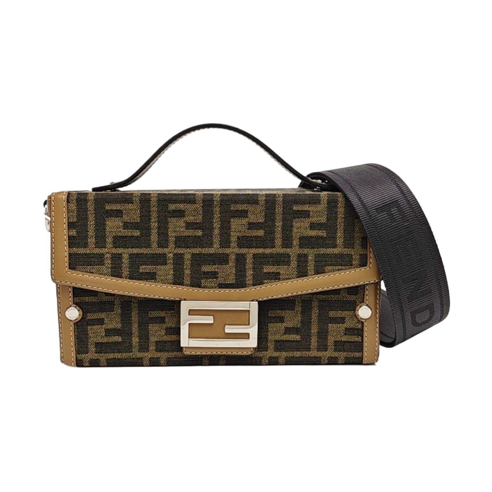 Baguette Mini Canvas Brown