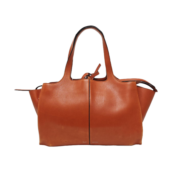 TRI FOLD Calfskin Red