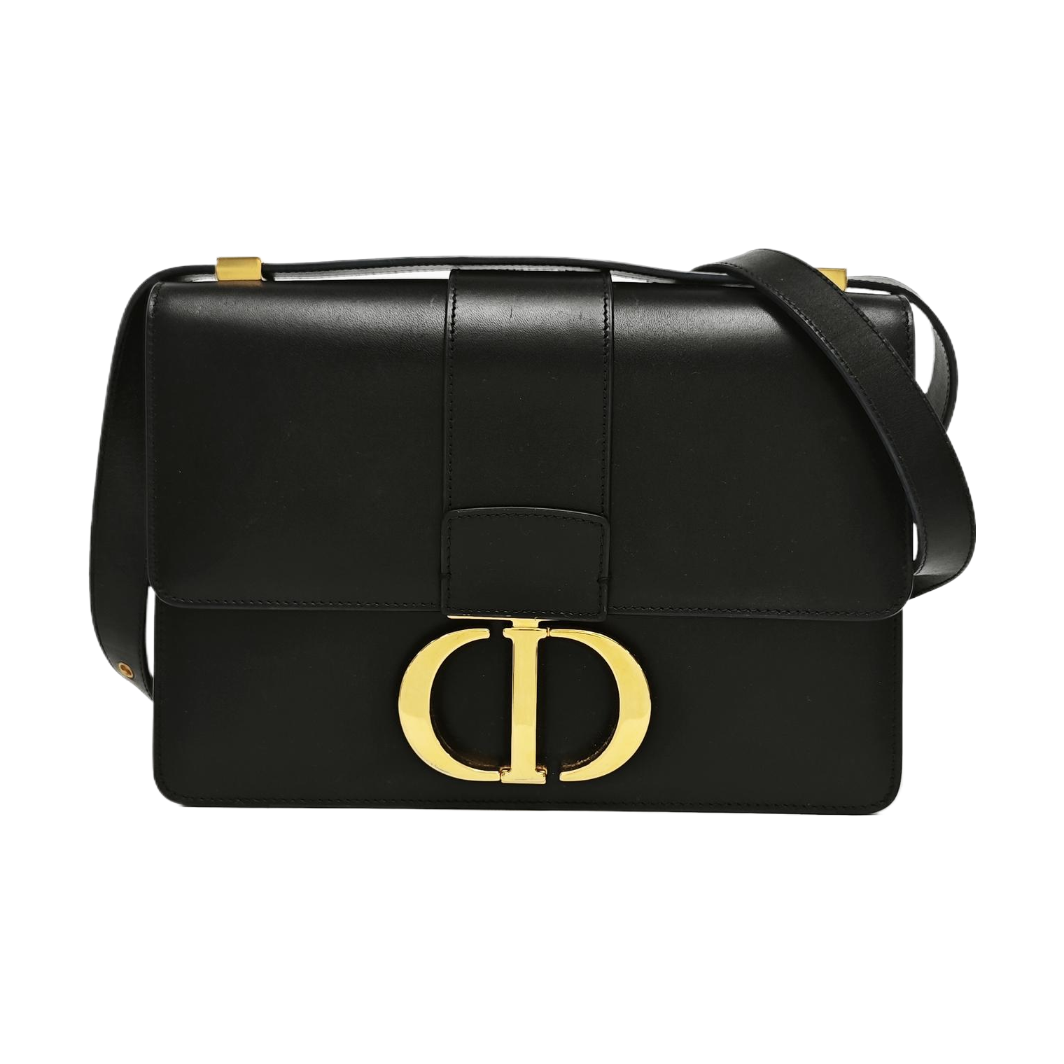 30 Montaigne Calfskin Black