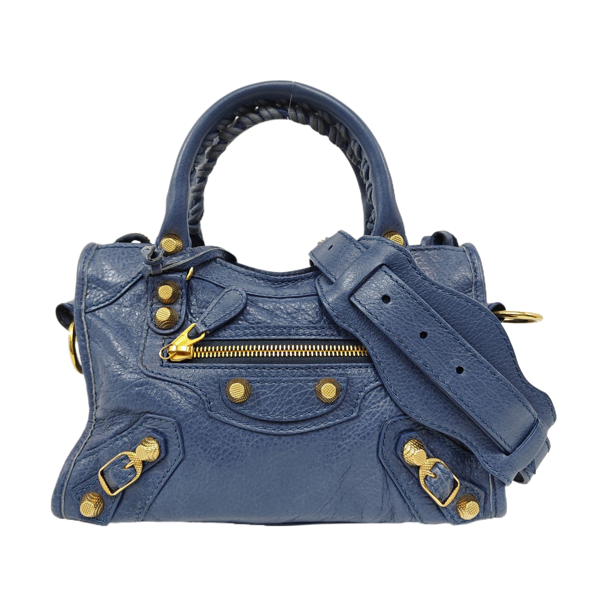 Classic City Mini Lambskin Blue