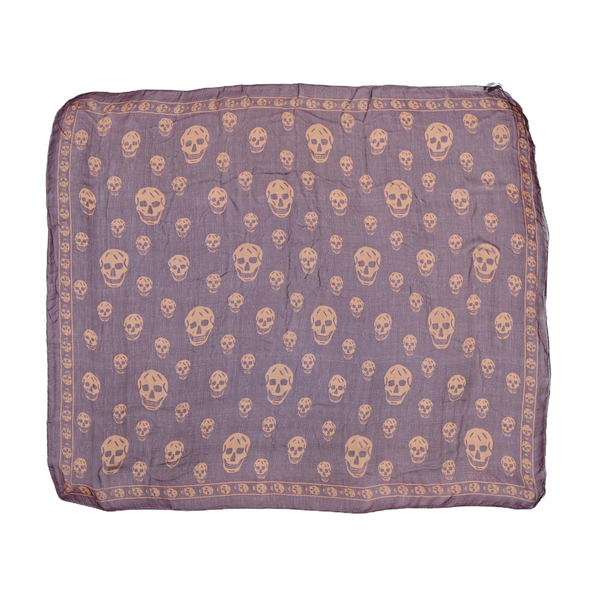 Mulberry Silk Silk Scarf Brown