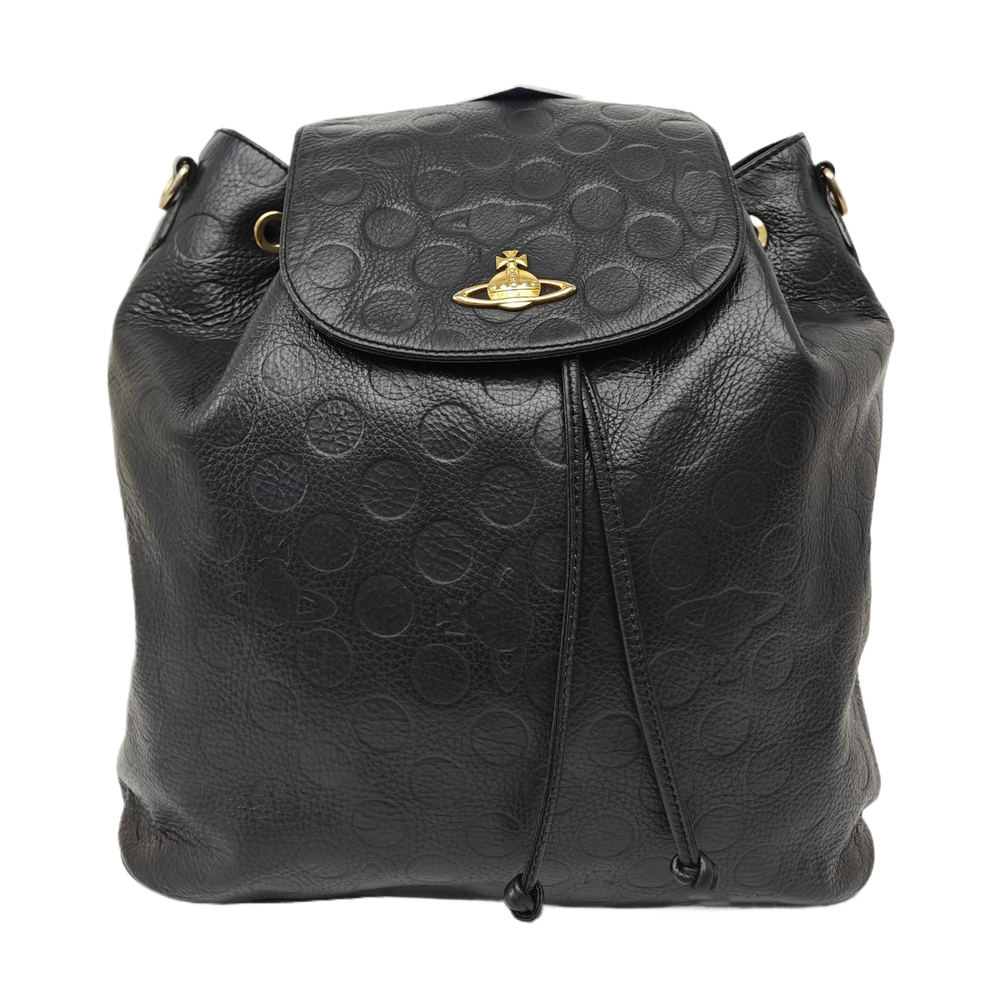 Calfskin Backpack Black