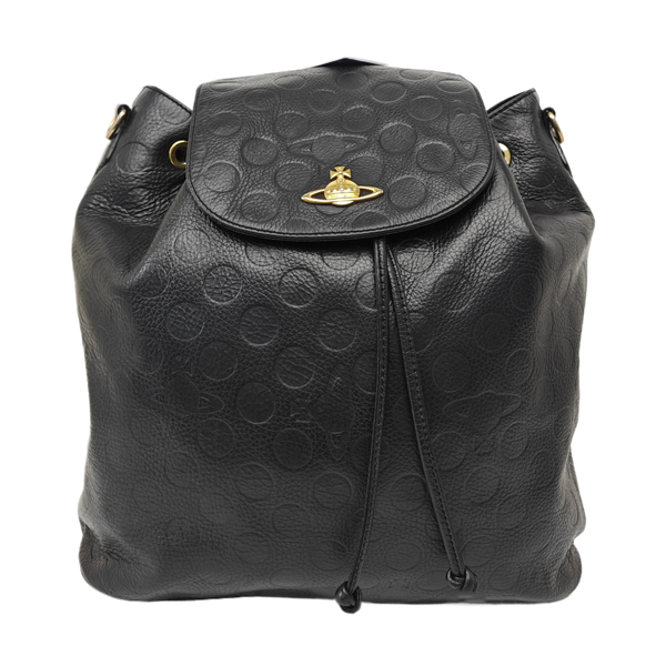 Calfskin Backpack Black