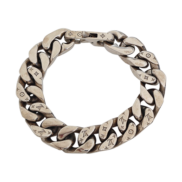 LV CHAIN LINKS Metal Silver Bracelet