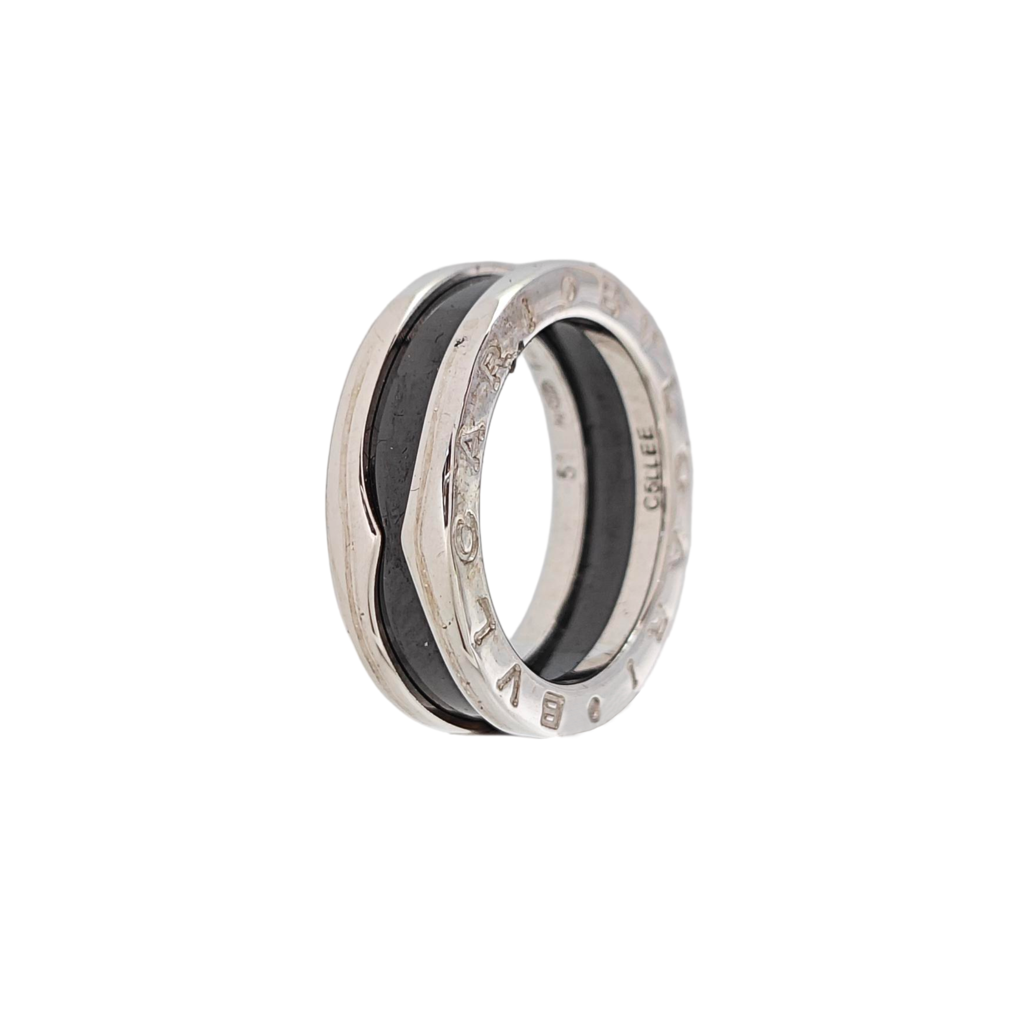 B.ZERO1 925 Sterling Silver Ring EU 51