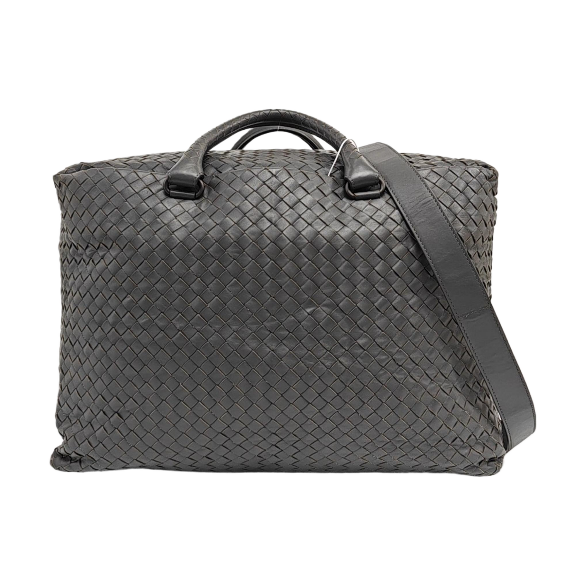 Calfskin Shoulder Bag Gray