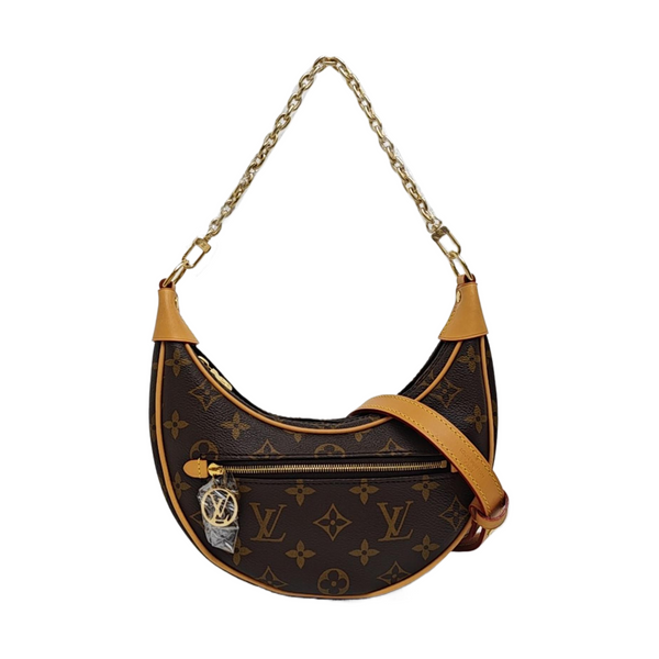LOOP Monogram Coated Canvas Brown