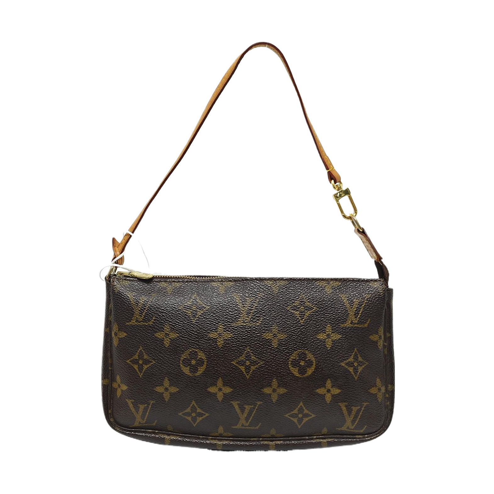 ACCESSOIRES Monogram Coated Canvas Brown