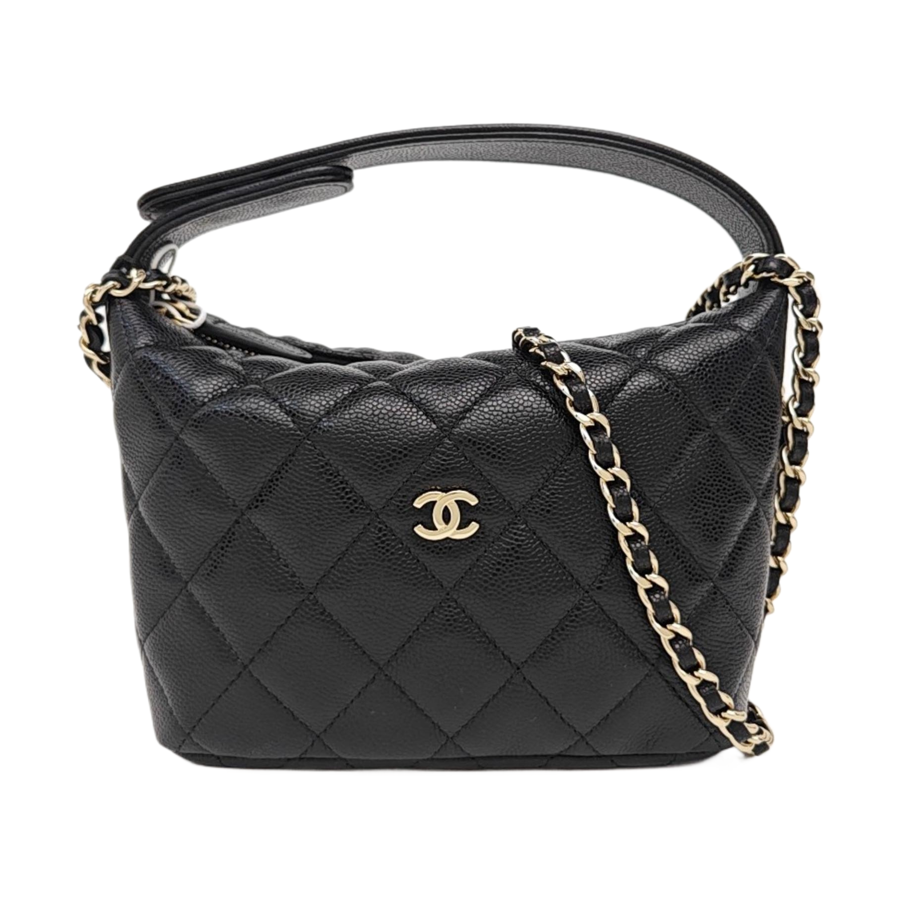 HOBO Quilted Grained Calfskin Black