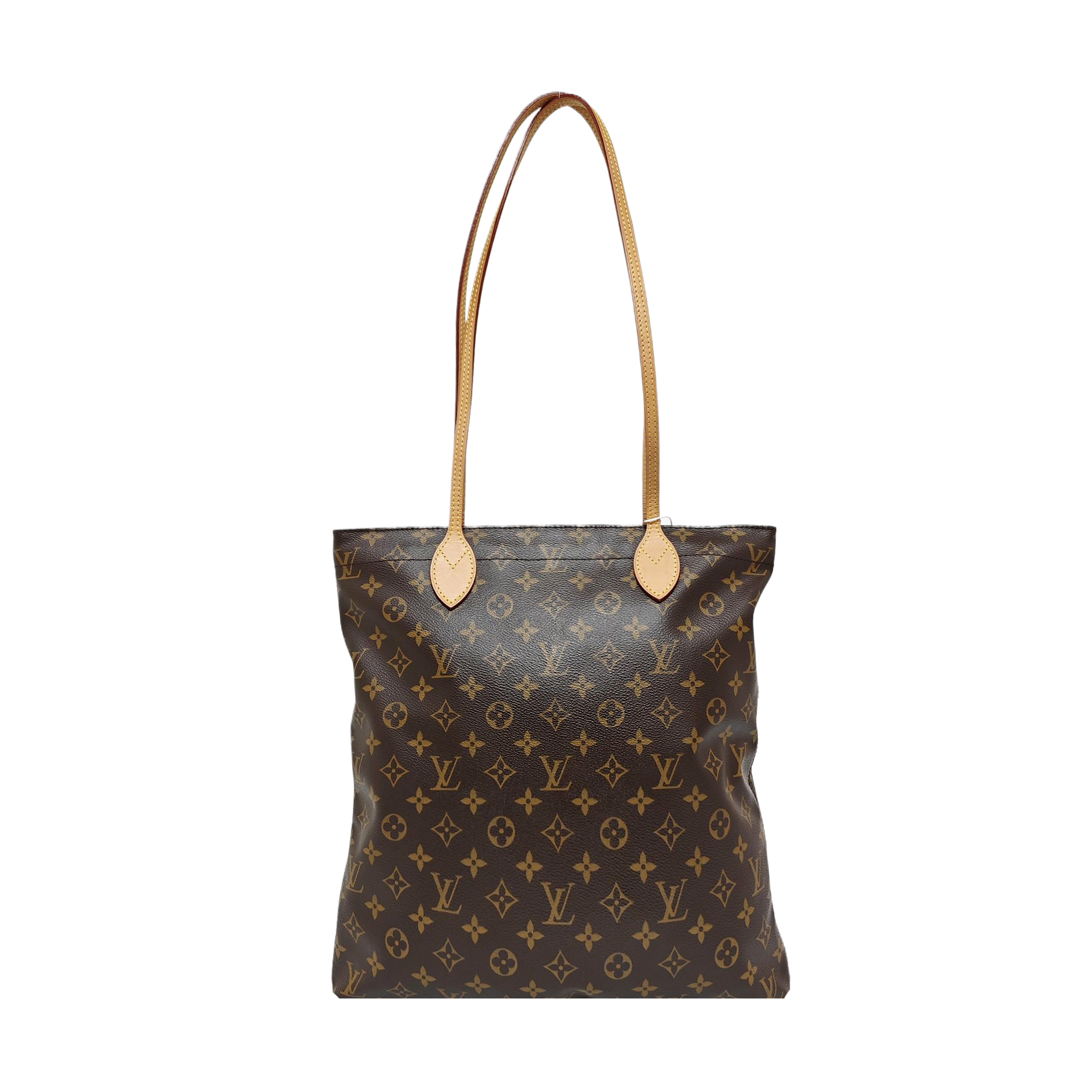 CARRY IT Monogram Coated Canvas Brown
