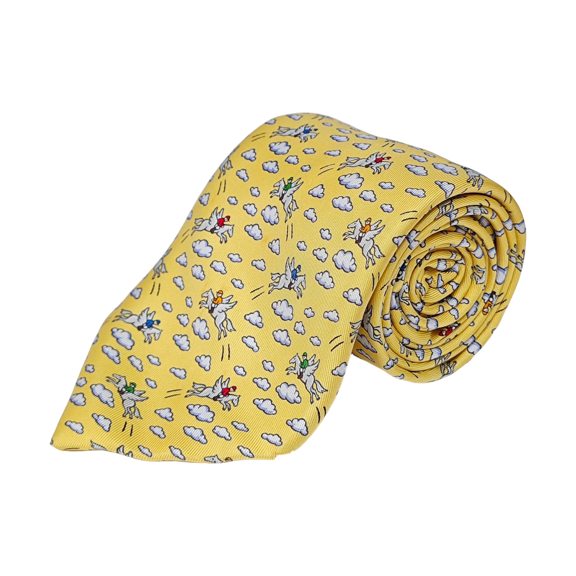 Mulberry Silk Tie Yellow