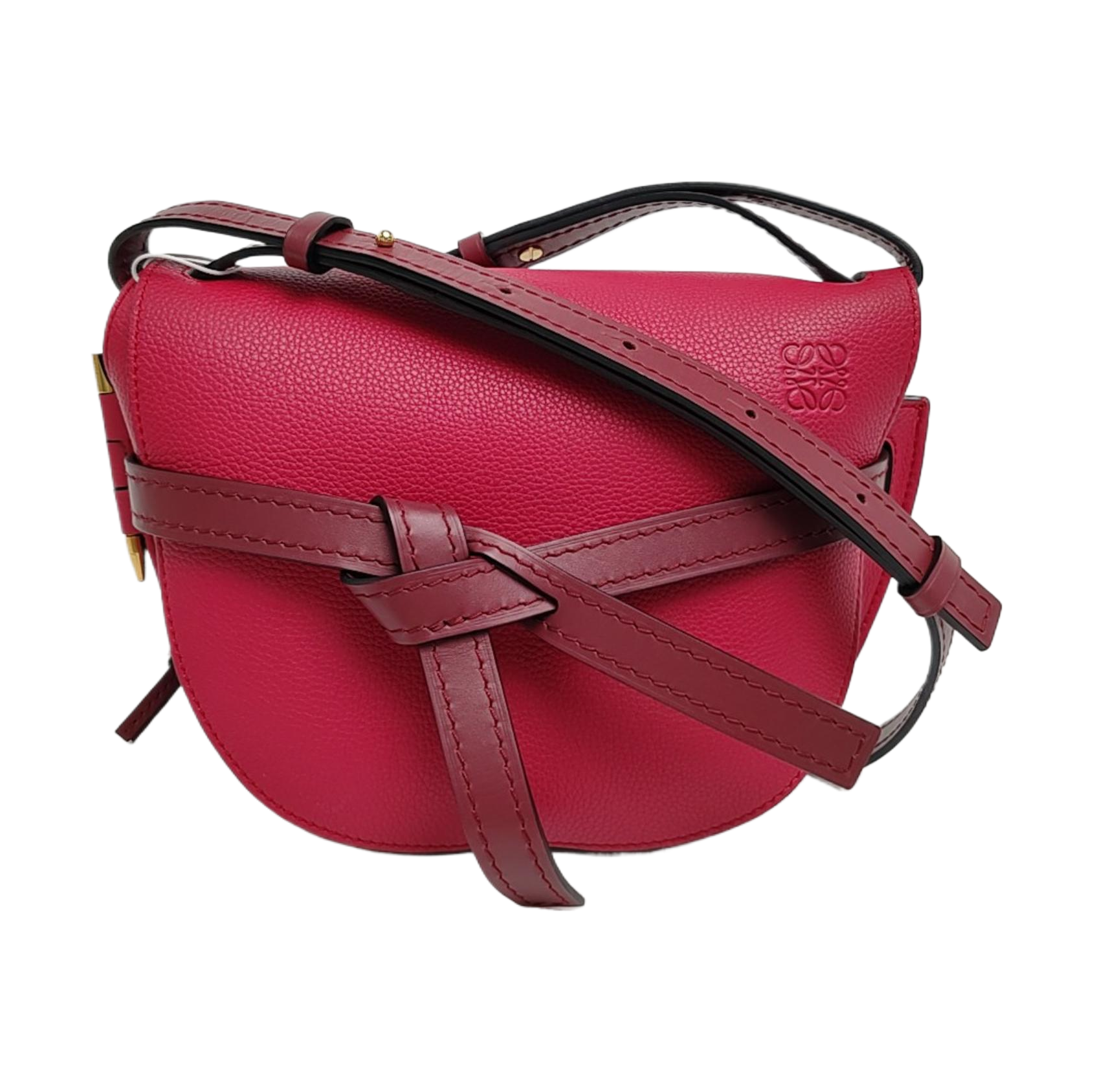 Gate Small Calfskin Red