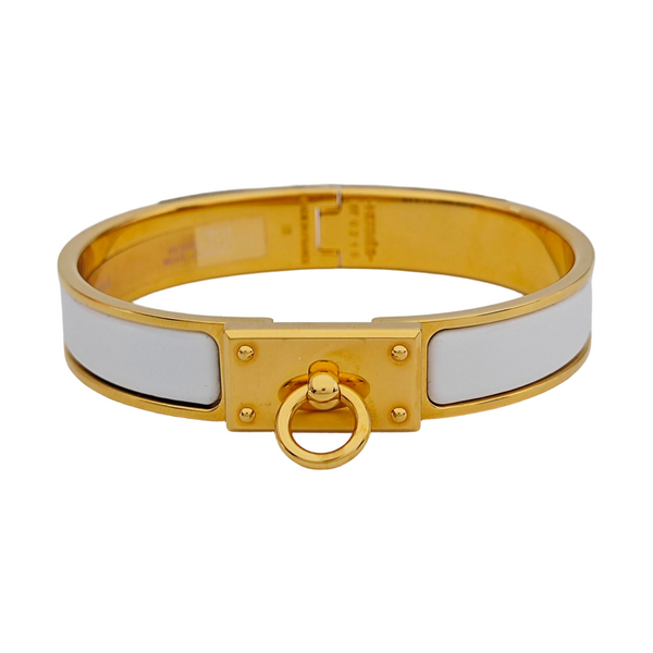 Clic Anneau Metal Gold Bangle