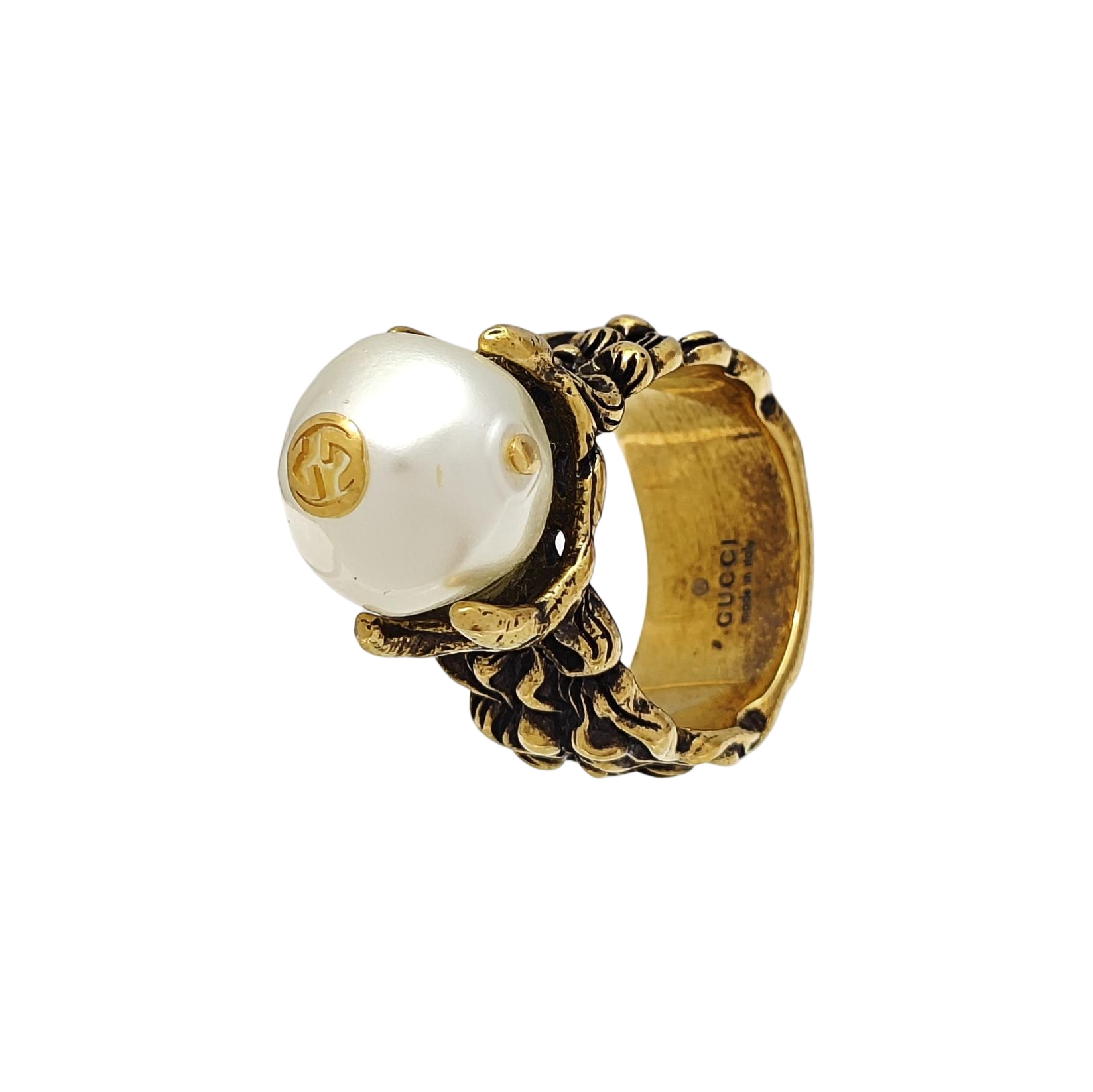 Metal Gold Ring HK 19