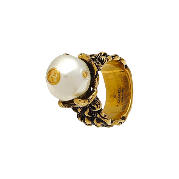 Metal Gold Ring HK 19