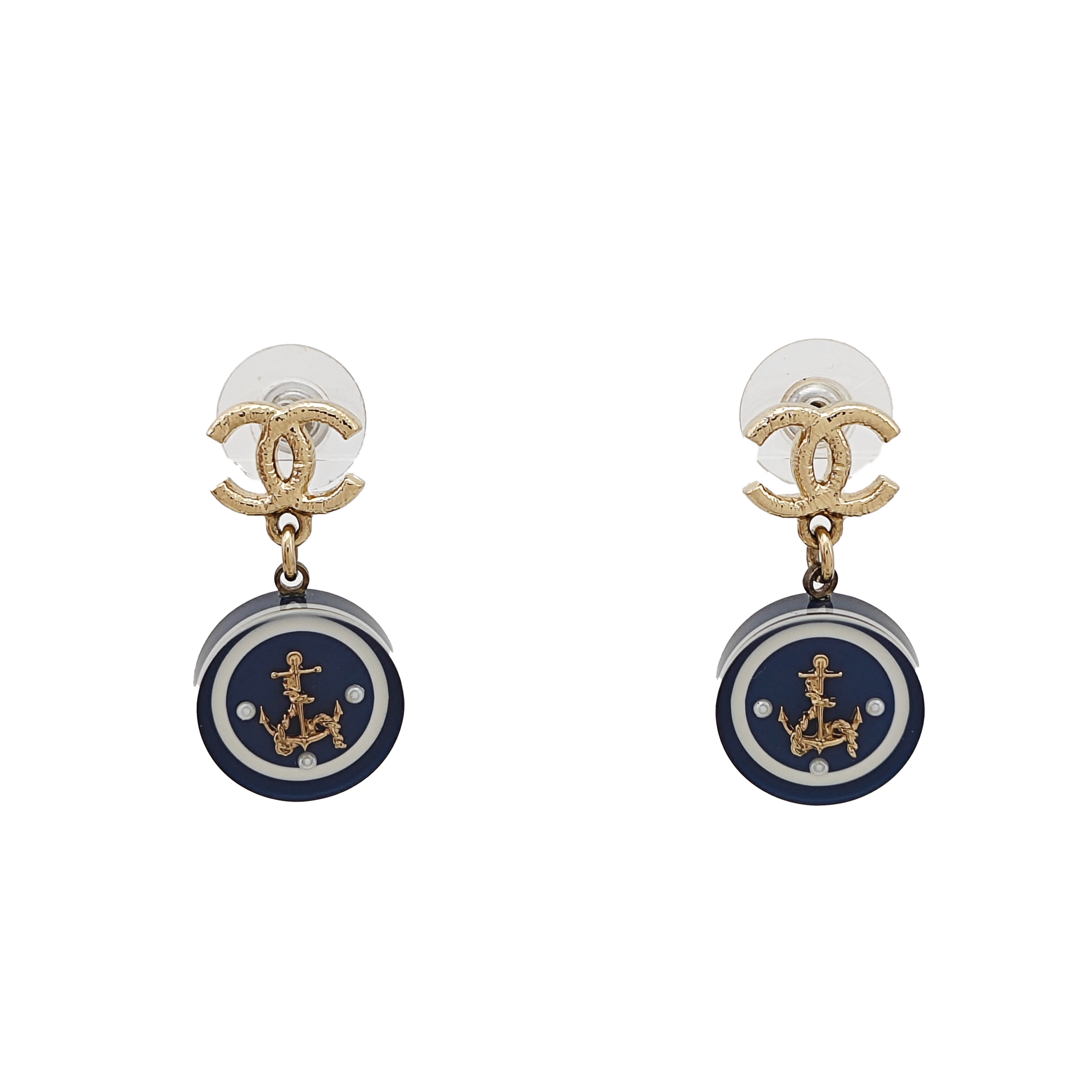 Metal Gold Earrings