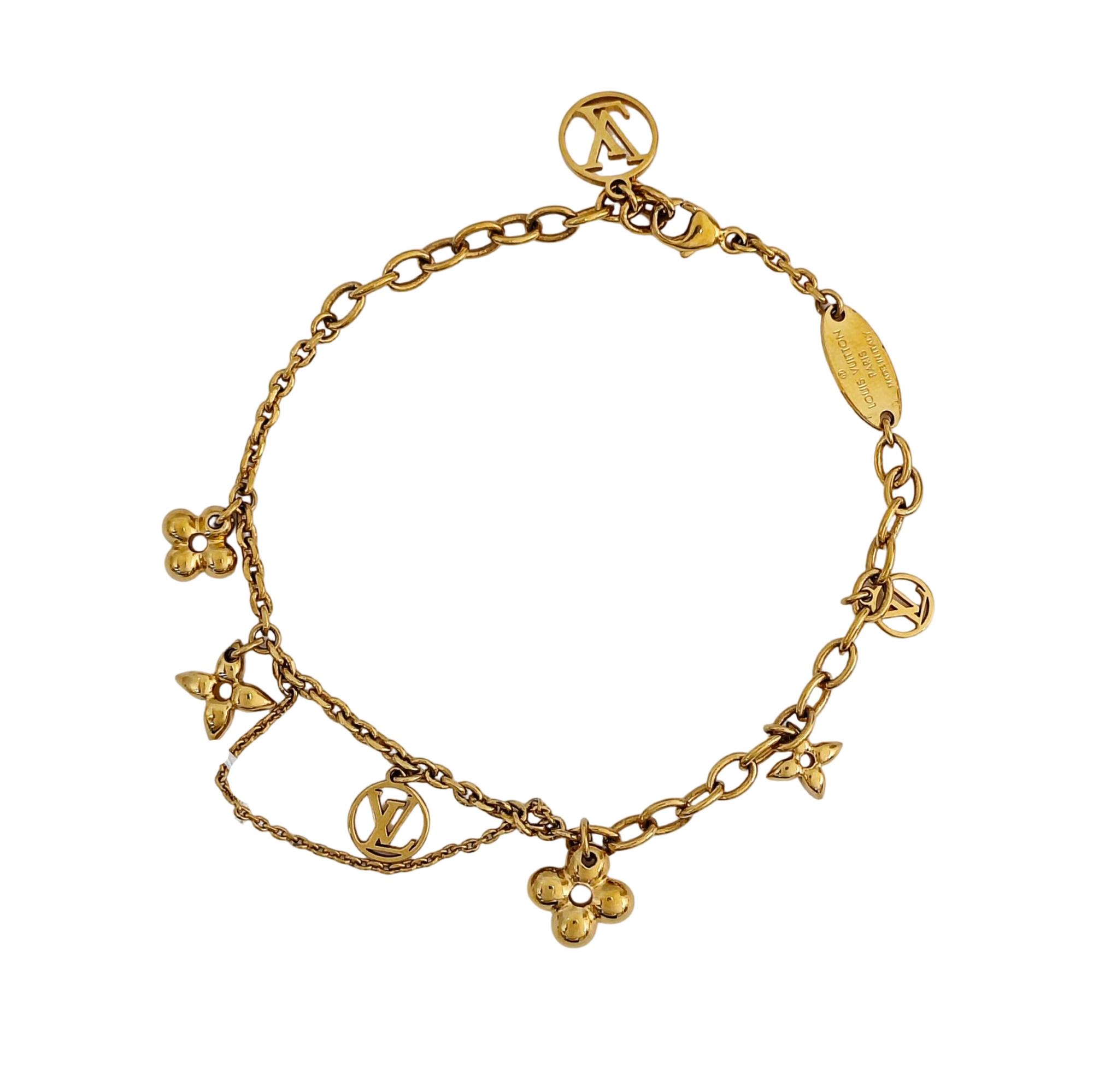 BLOOMING Metal Gold Bracelet