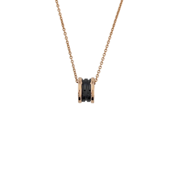 B.ZERO1 18k Rose Gold Necklace