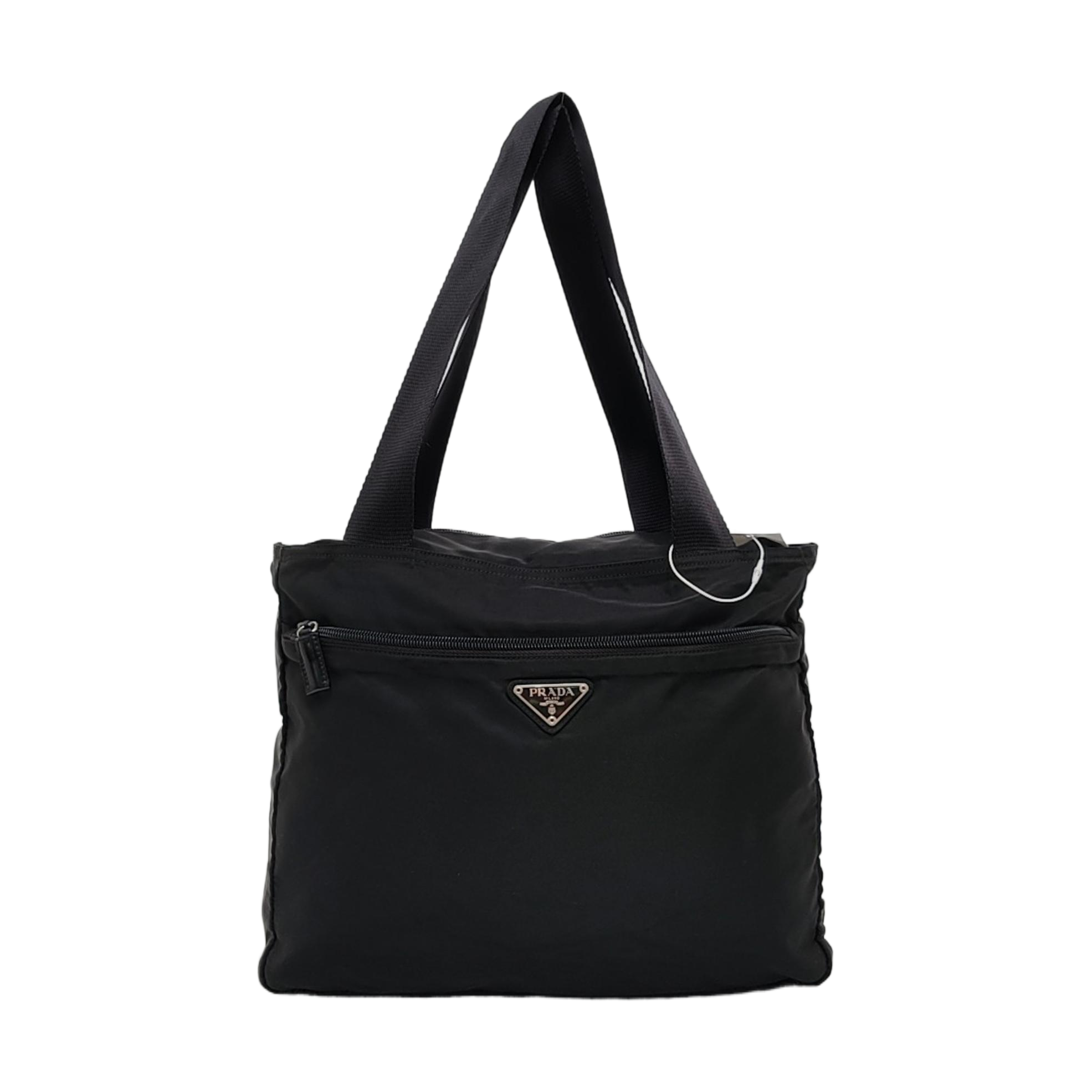 Nylon Tote Bag Black