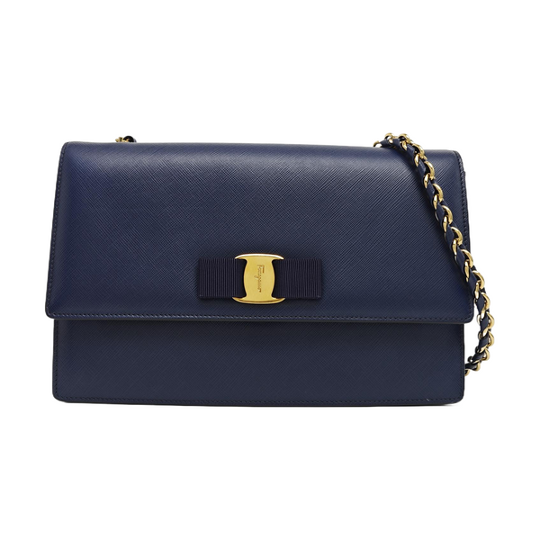 Ginny Calfskin Blue