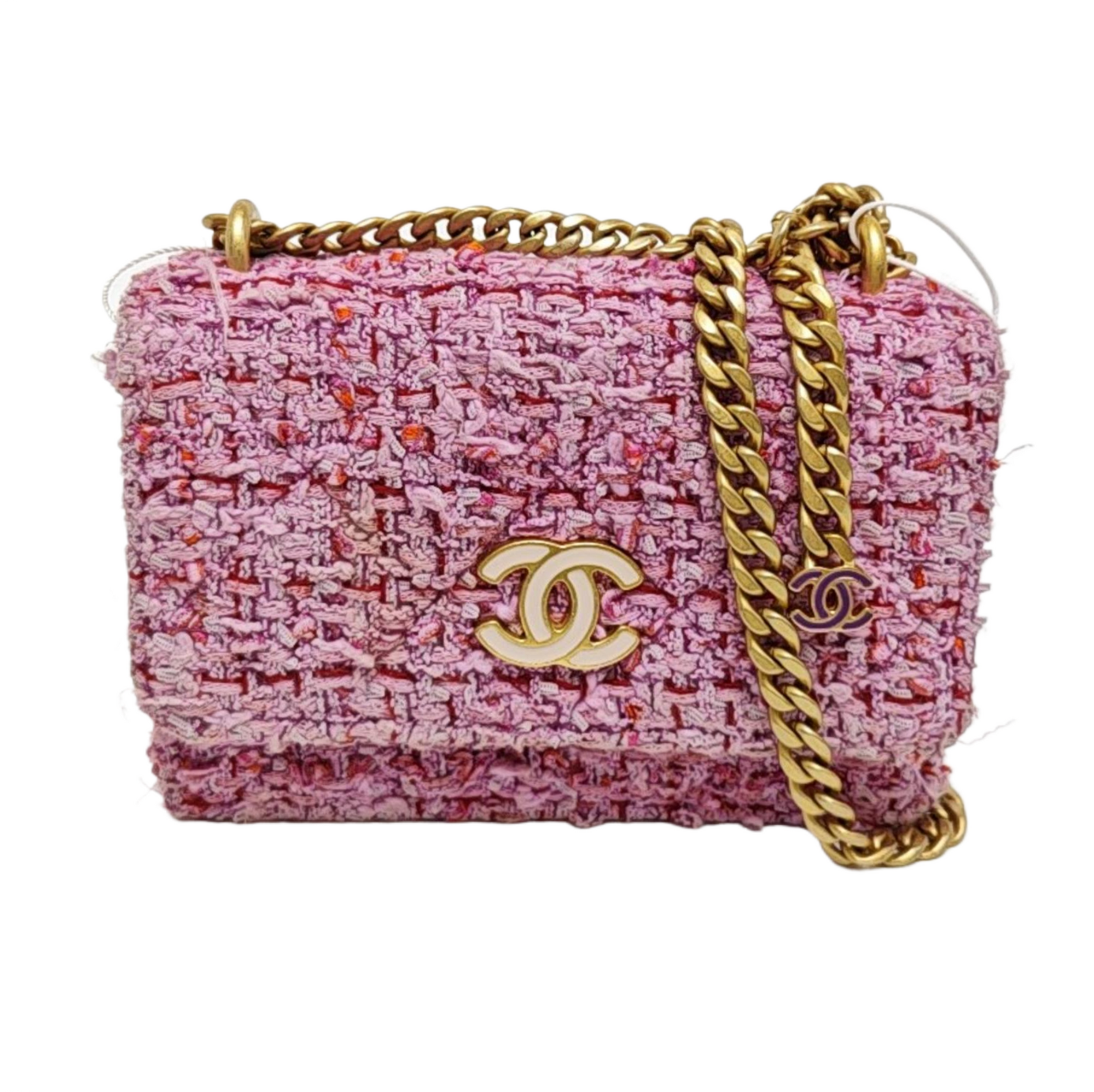 Felt Shoulder Bag Pink