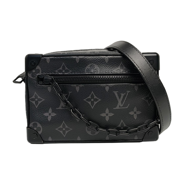 SOFT TRUNK Mini Monogram Coated Canvas Black