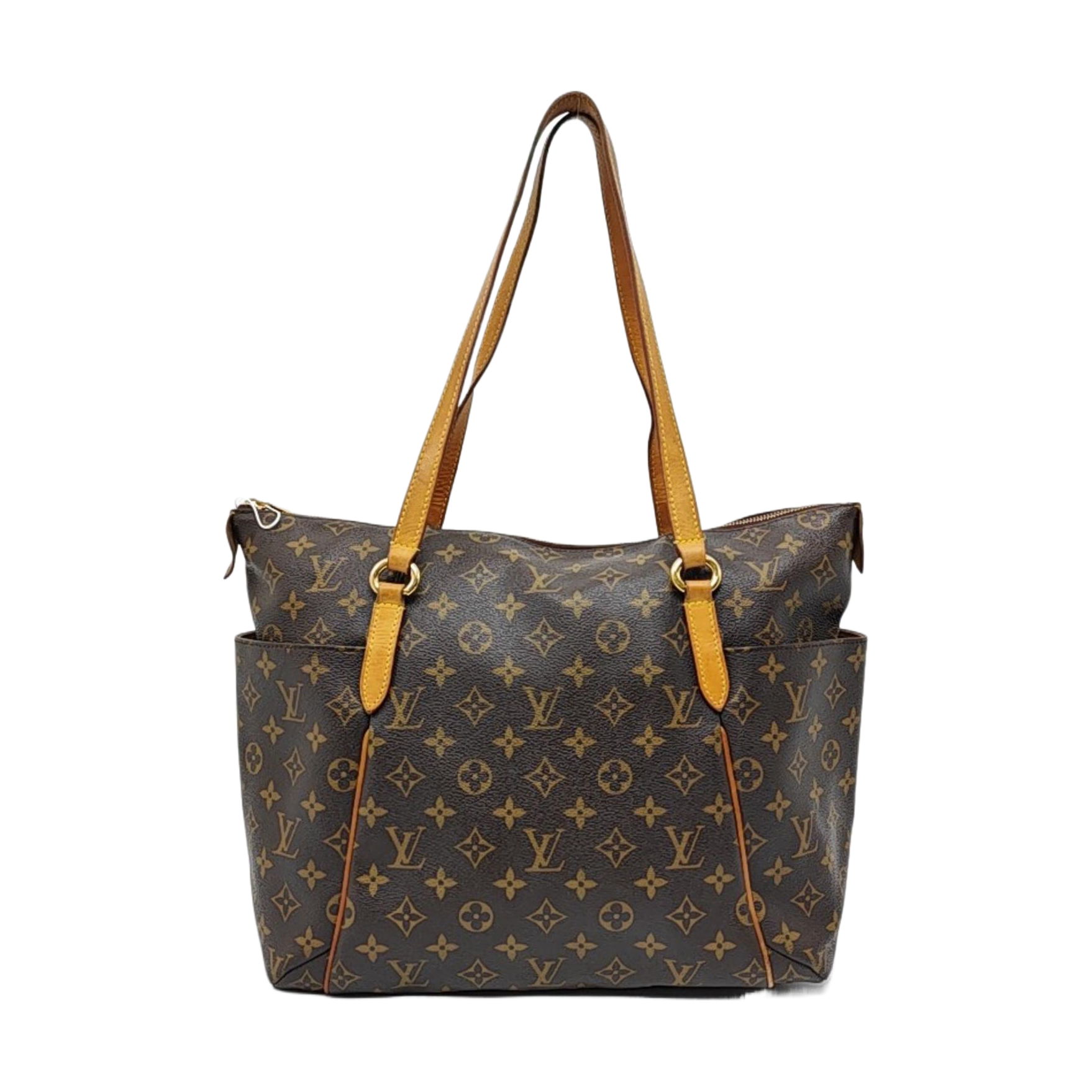 TOTALLY MM Monogram Coated Canvas Brown