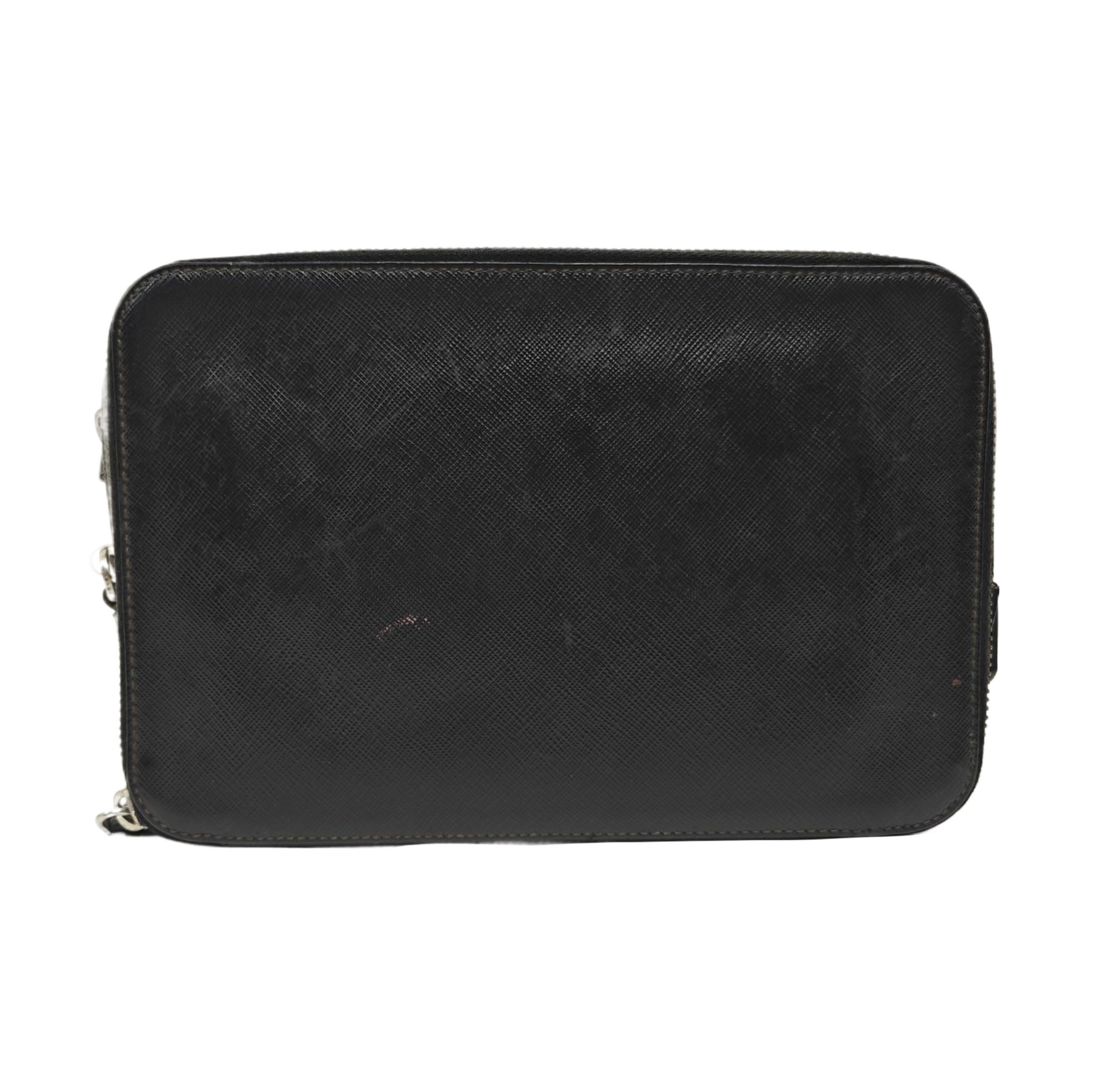Calfskin Clutch Black