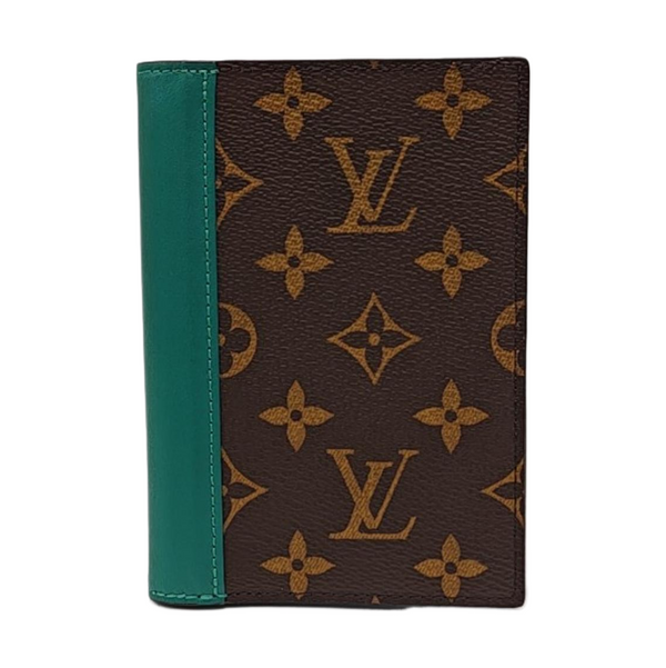 BRAZZA Monogram Coated Canvas Brown Wallet
