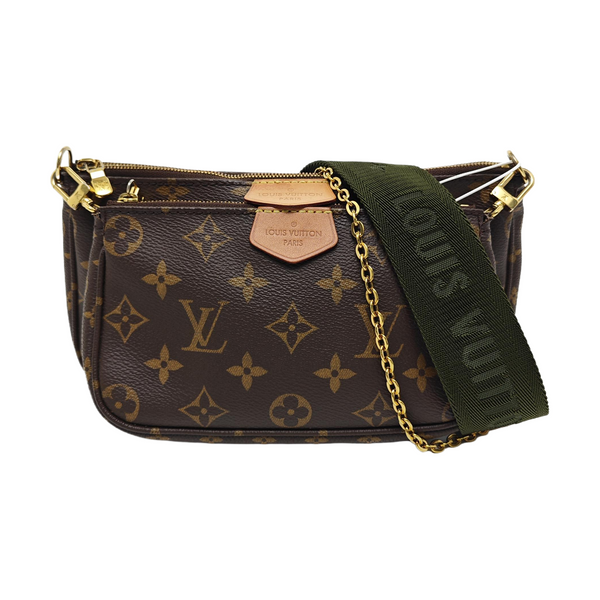 MULTI Monogram Coated Canvas Brown