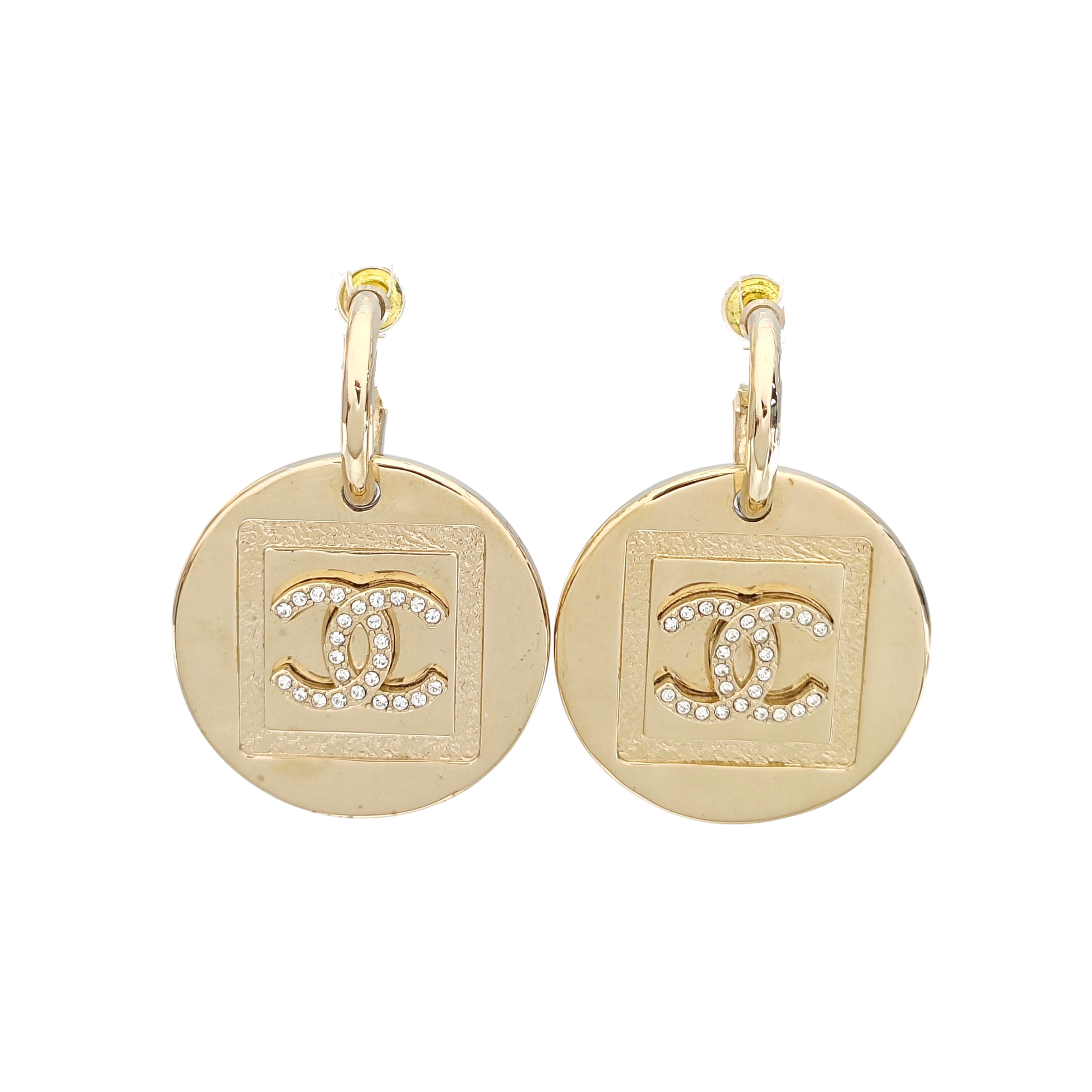 Metal Gold Earrings