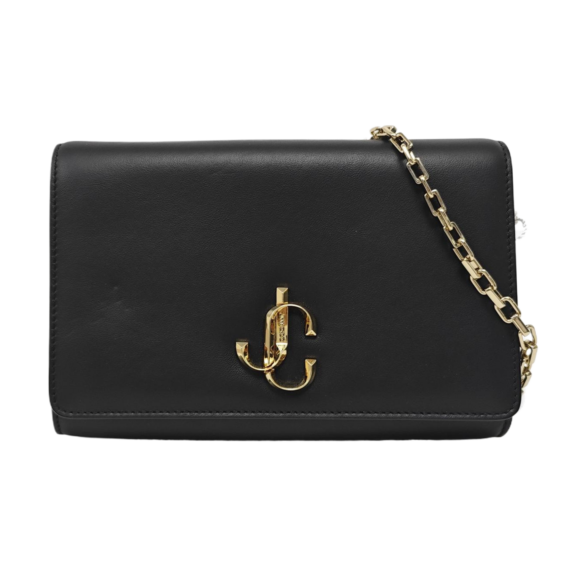 Calfskin Shoulder Bag Black