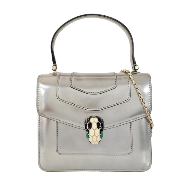 SERPENTI FOREVER Small Calfskin Gray