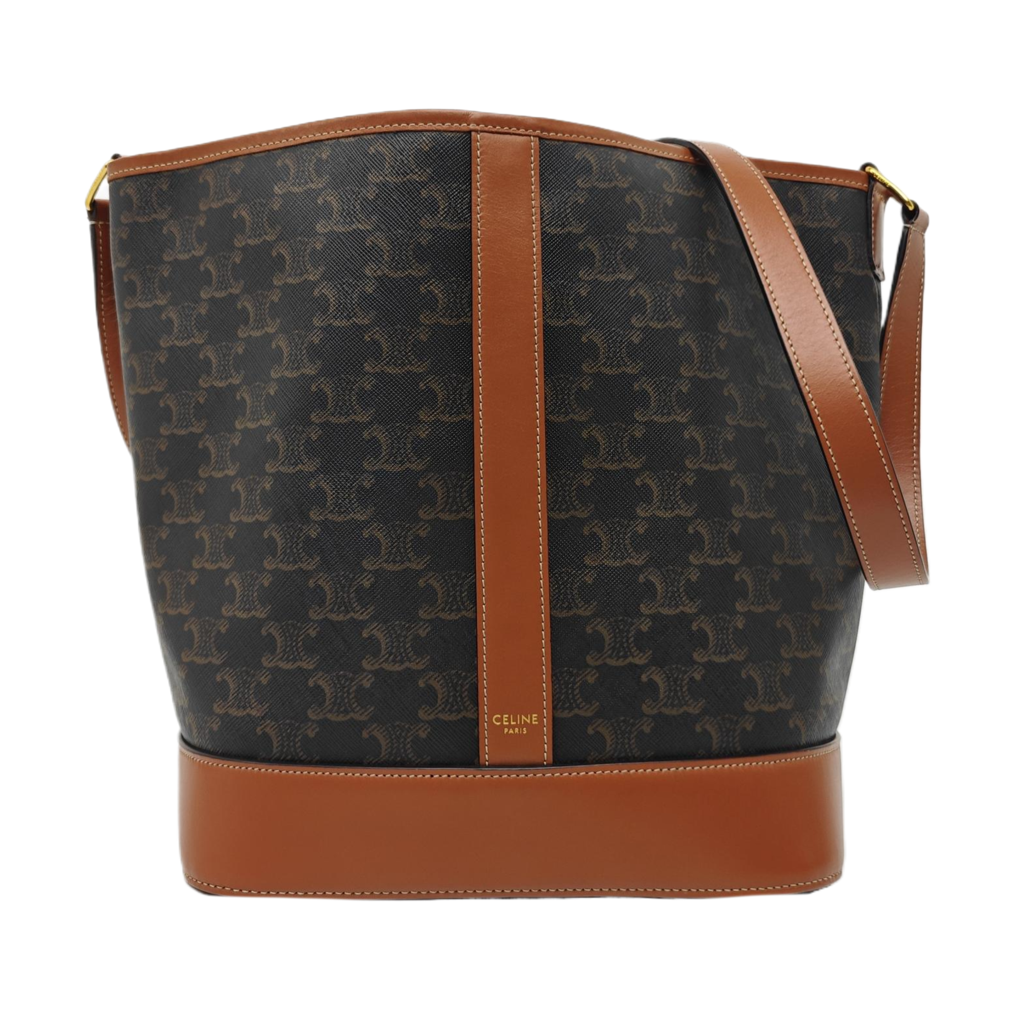 TRIOMPHE CANVAS Medium Coated Canvas Brown