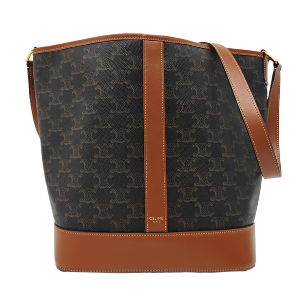 TRIOMPHE CANVAS Medium Coated Canvas Brown