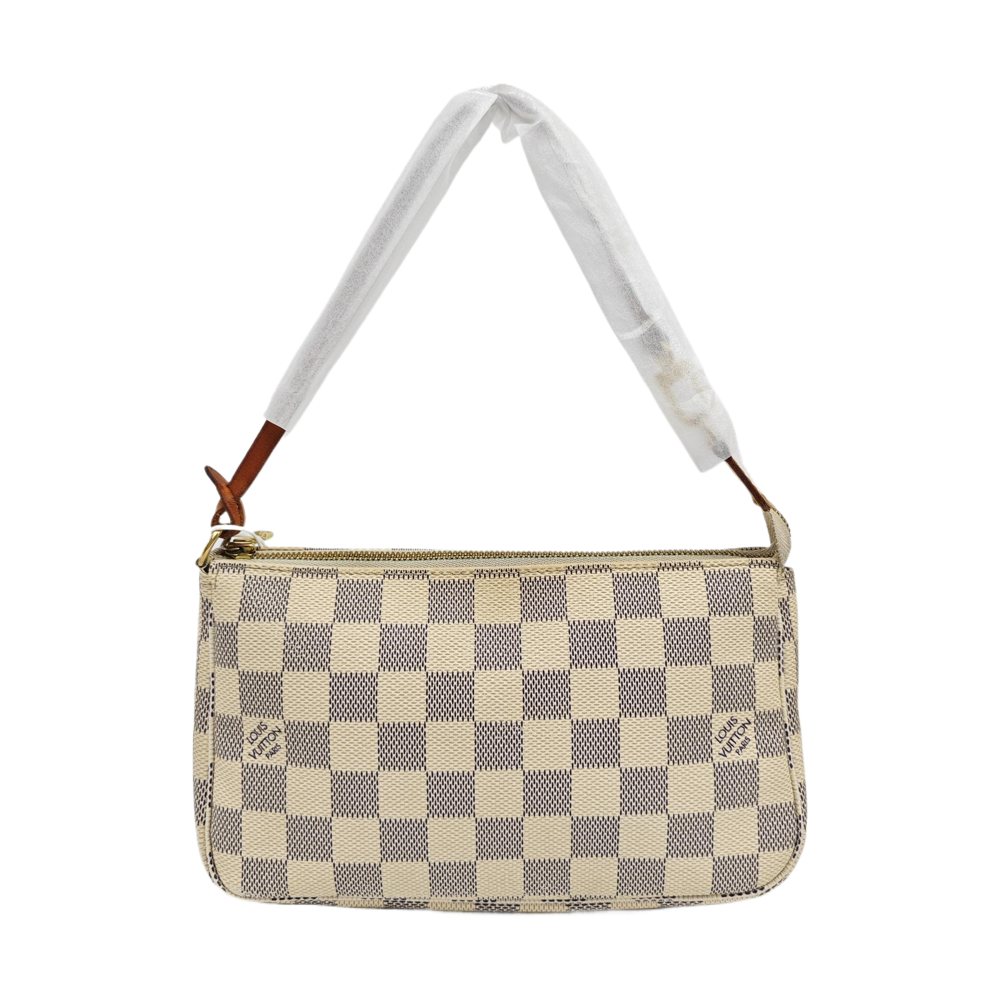 ACCESSOIRES GM Damier Azur Coated Canvas White