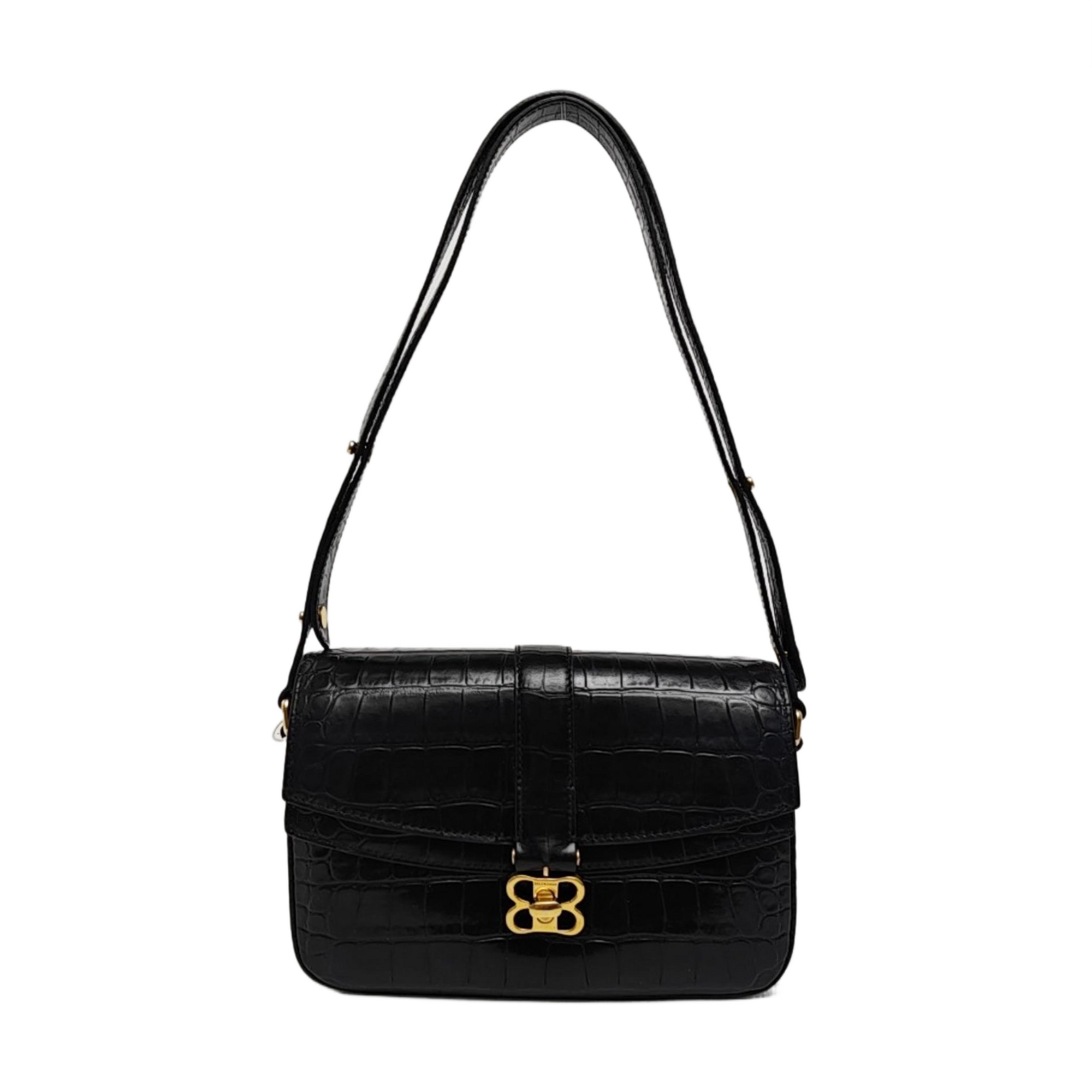 Sharp Calfskin Black