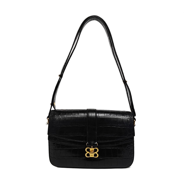 Sharp Calfskin Black