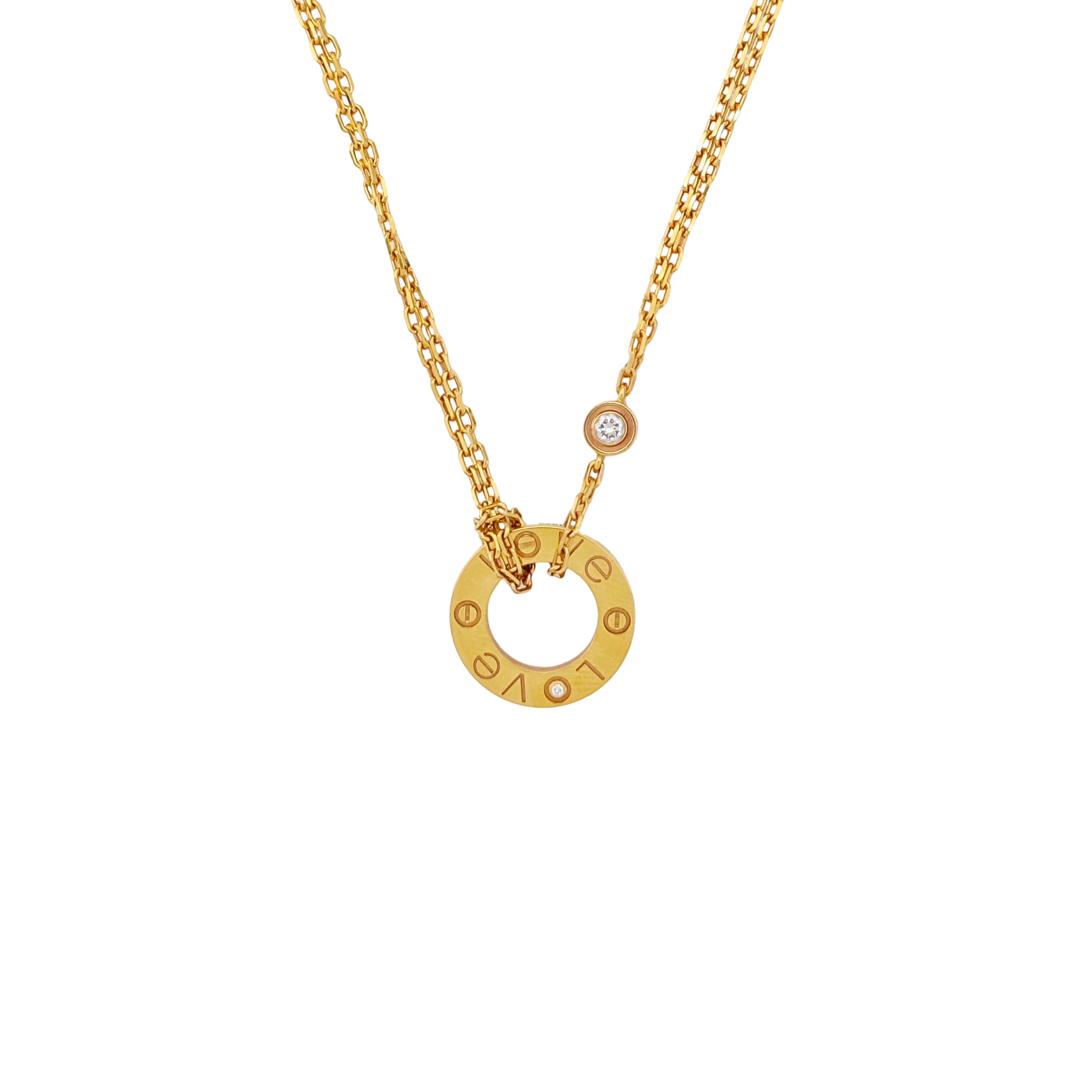 LOVE 18k Rose Gold Necklace
