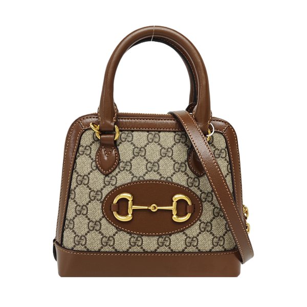 Horsebit 1955 Mini Coated Canvas Beige