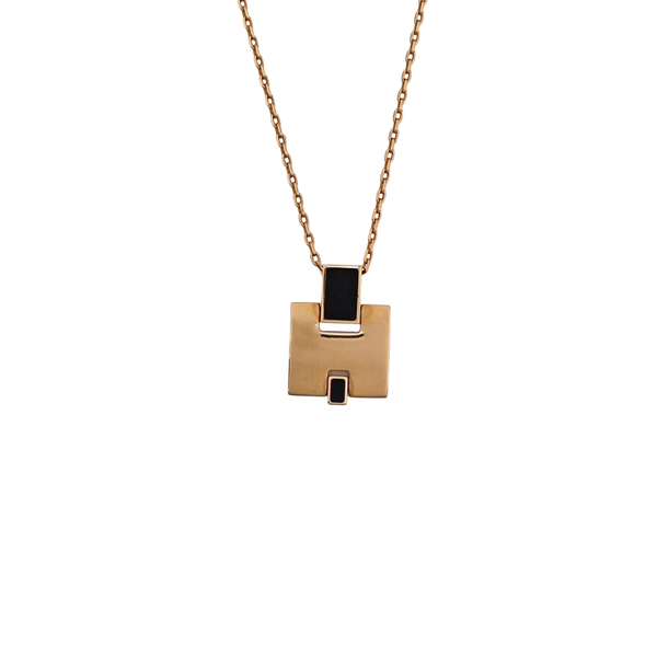 Eileen Metal Rose Gold Necklace